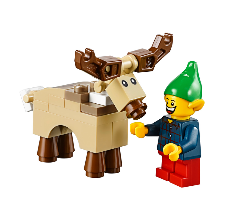 Illustration for article titled Christmas Comes Early To LEGO Land With Santa's Workshop